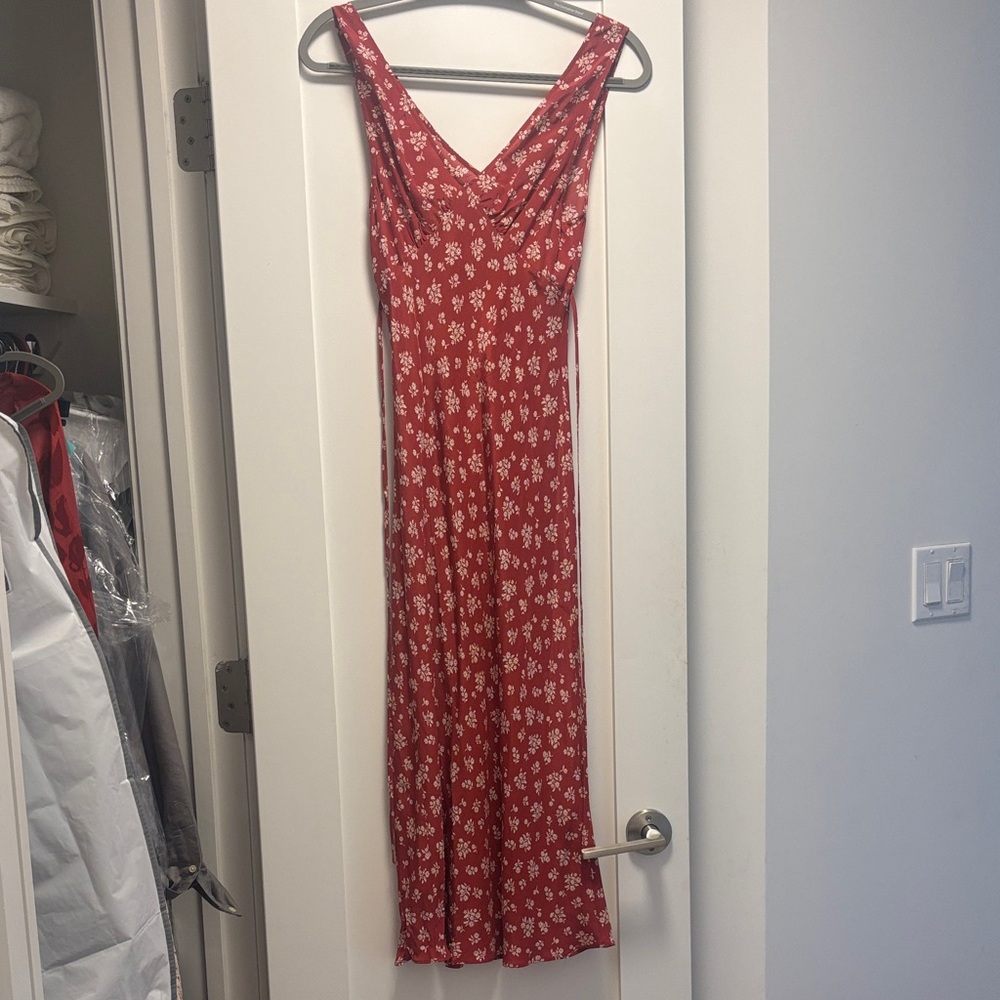Realisation Par Stephanie Dress in Saffron Red Size XXS